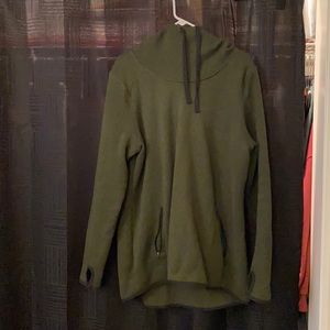 Hunter Green Active Hoodie